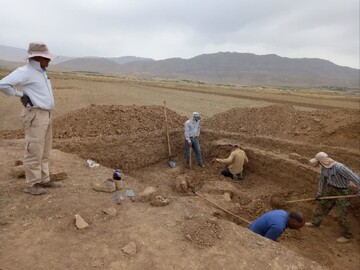 فصل پنجم مطالعات باستان‌شناسی محوطه ویرانشهر فاروج خراسان شمالی آغاز شد