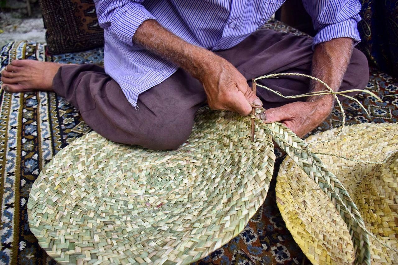 سیدمحسن سادات‌مزنگی، گنجینه زنده بشری حصیربافی گلستان