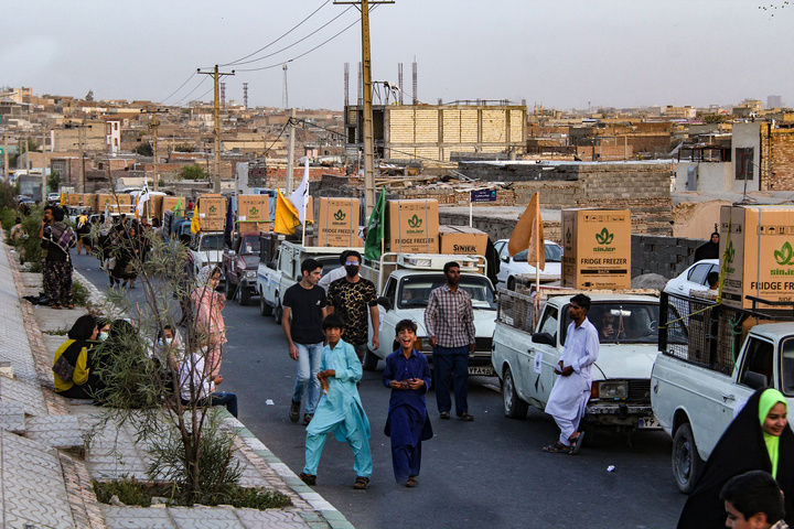 راهپیمایی خانوادگی عید غدیر خم در زاهدان