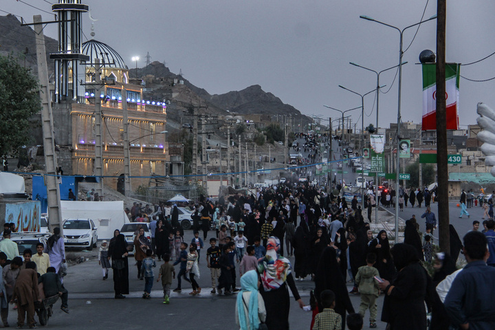 راهپیمایی خانوادگی عید غدیر خم در زاهدان