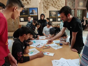 مسابقه نقاشی و داستان‌نویسی با موضوع عفاف و حجاب در گنبدسلطانیه برگزار شد
