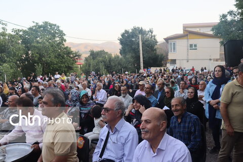 گزارش تصویری از آئین نکوداشت عزیز و نگار در روستای آردکان طالقان