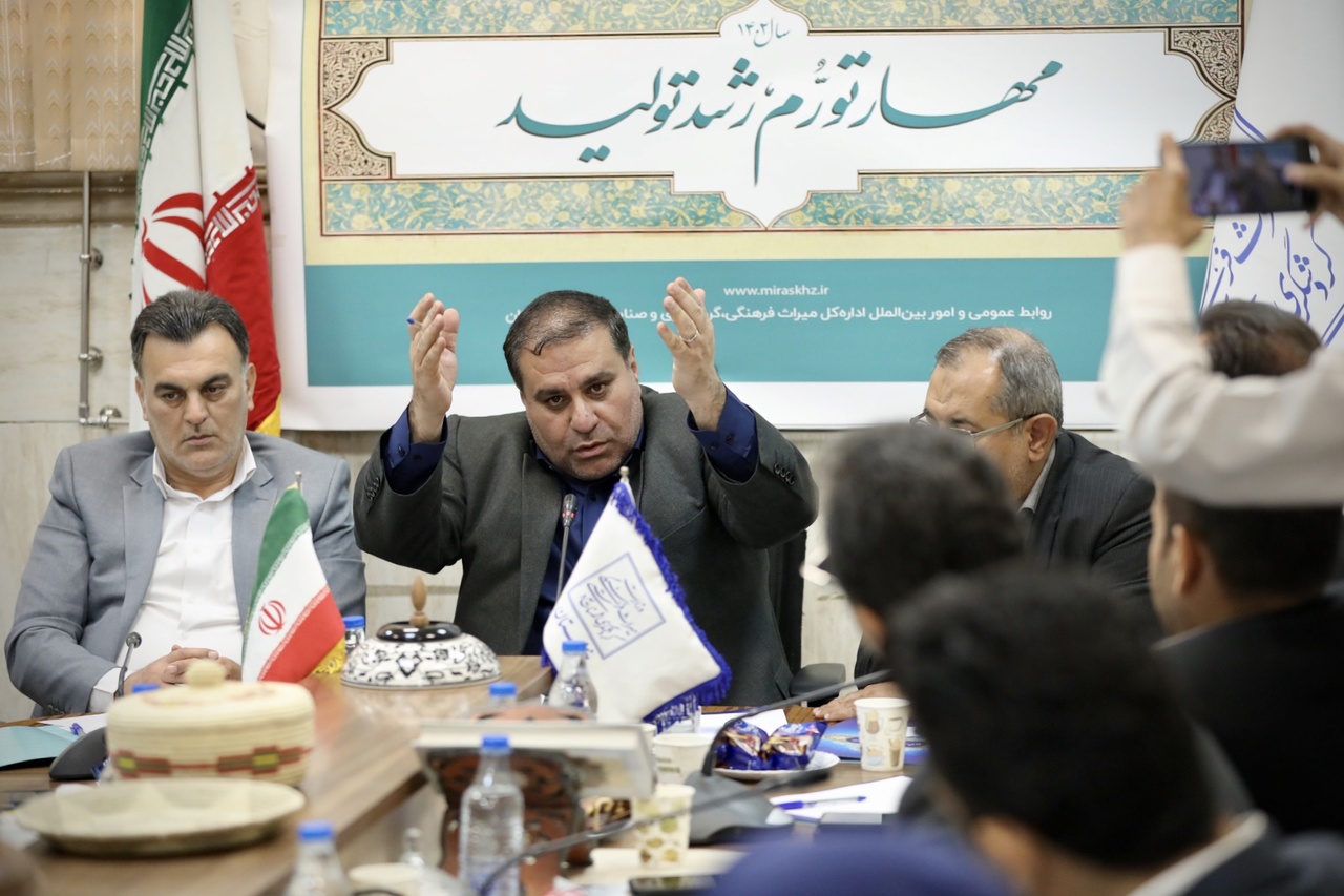 بررسی مشکلات پایگاههای میراثجهانی و ملی خوزستان در حضور معاون وزیر میراثفرهنگی