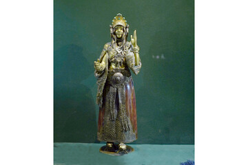 مجسمه مریم مجدلیه در موزه آرایه‌های تاریخی