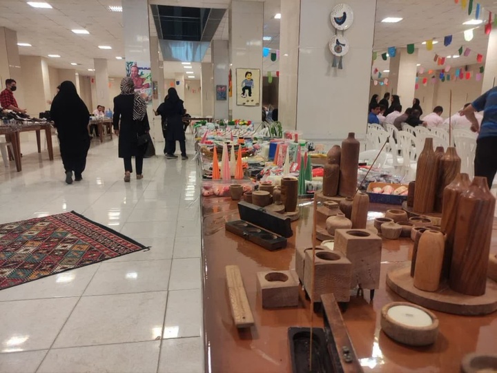 افتتاح نمایشگاه صنایع‌دستی ویژه معلولان توانمند در ملایر