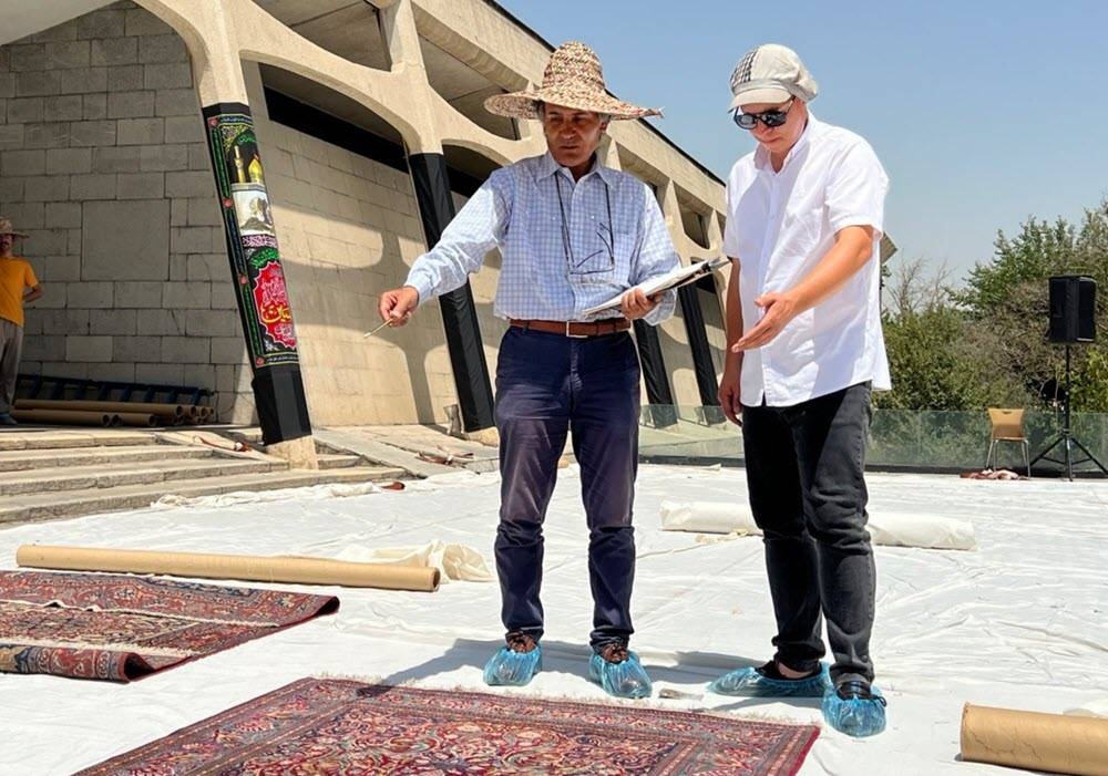 پروژه هوادهی فرش‌های مخزن موزه فرش ایران از نگاه اساتید
