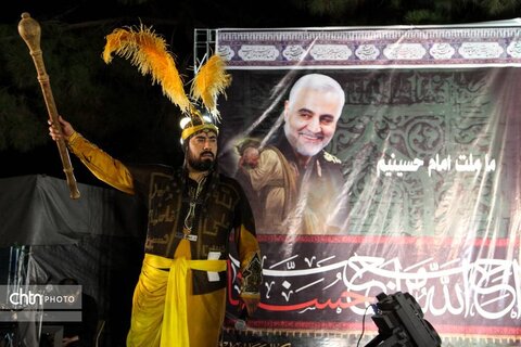 سومین شب تعزیه‌خوانی در موزه ملی فرش ایران