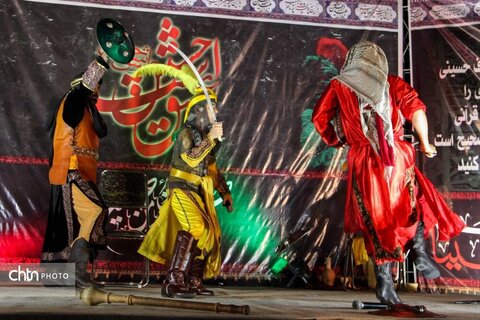 سومین شب تعزیه‌خوانی در موزه ملی فرش ایران