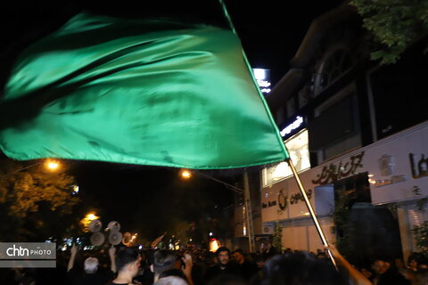 دسته عزاداری چلچراغ مسجد عباسیه زنجان محله دگرمان ارخی