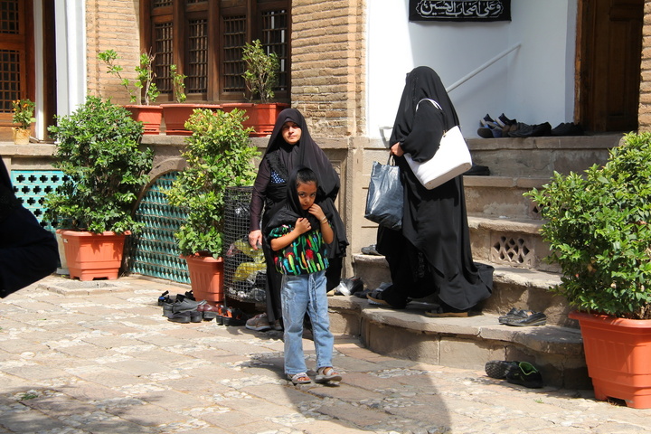 مراسم عزاداری در حسینیه امینی ها