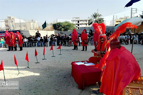 مراسم تعزیه خوانی در بوشهر