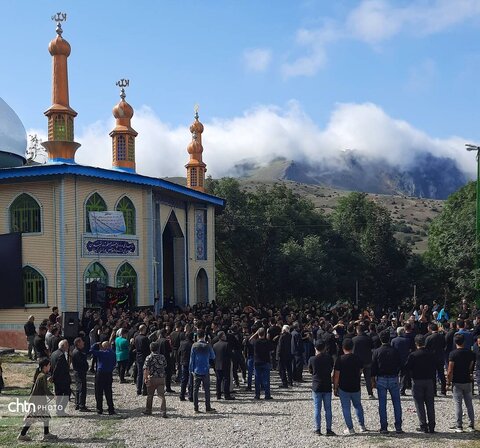 عزاداری تاسوعای حسینی در روستای شاه شهیدان