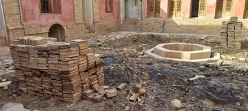 آغاز مرمت خانه تاریخی قریب در روستای گرکان آشتیان