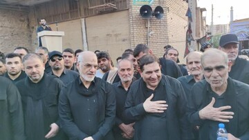 معاون اول رئیس‌جمهوری در جمع عزاداران تاسوعای حسینی دزفول