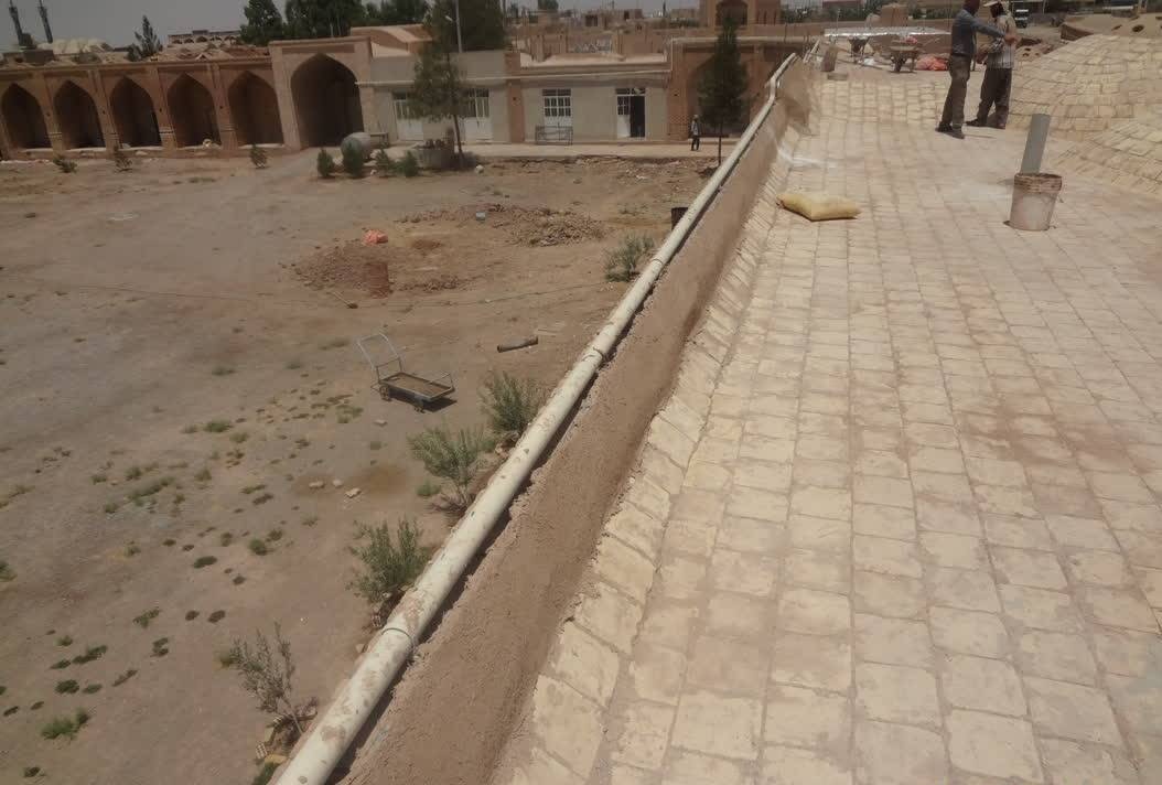 پایان مرمت کاروانسرای تاریخی دهشیر