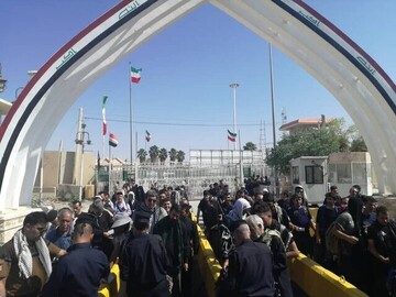وزرای کشور ایران و عراق بر همکاری برای تسهیل تردد زوار اربعین تاکید کردند/ عبور 120 زائر در هر دقیقه از مرز خسروی