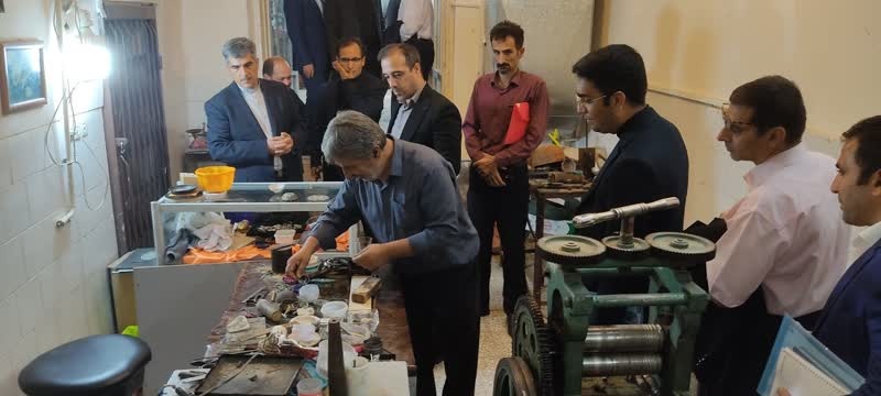 ۲۲ رایزن اقتصادی از موزه رختشویخانه زنجان بازدید کردند