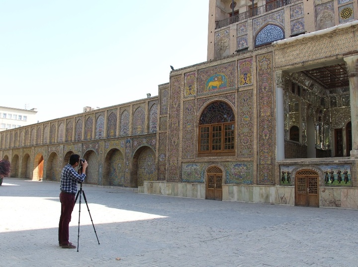 مستندنگاری فتوگرامتری عمارت‌های تاریخی کاخ گلستان