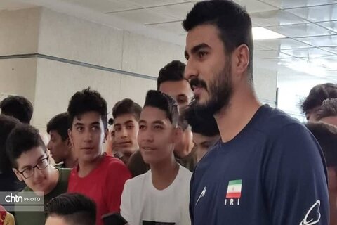 ورود تیم ملی والیبال به ارومیه