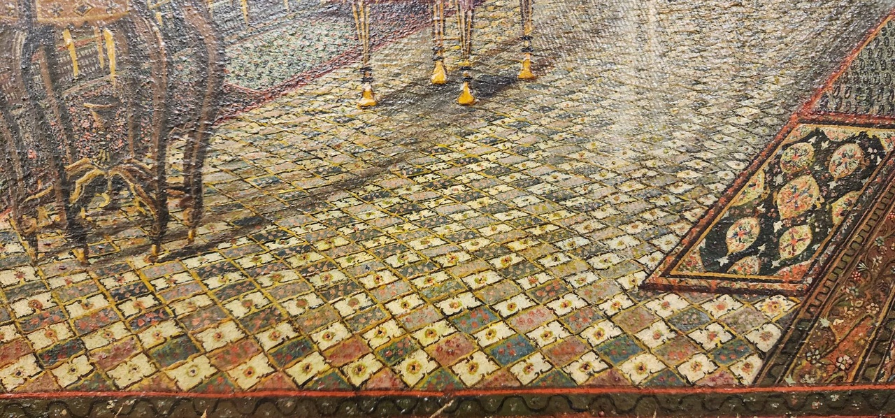 کشف بخشی از تاریخ گمشده تالار برلیان کاخ گلستان