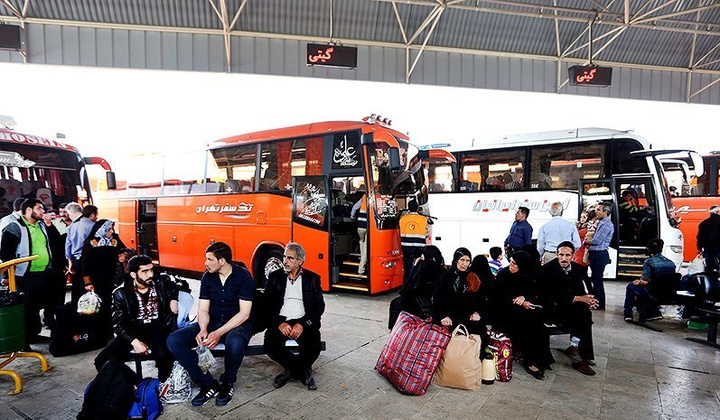 پیش‌فروش بلیت‌های اتوبوس اربعین از شنبه