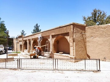 مرمت و ساماندهی خانه تاریخی صالحی هرات یزد آغاز شد