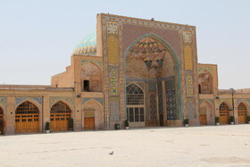 مسجد النبی ( سلطانی) قزوین، یکی از بزرگترین مساجد ایران