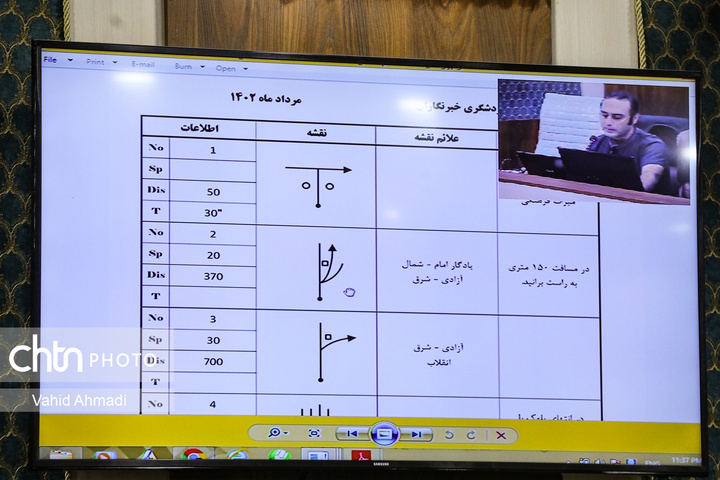 جلسه آموزشی رالی ویژه خبرنگاران