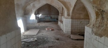 بازسازی حمام تاریخی بازار نهاوند همدان آغاز شد