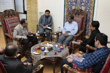 دیدار نماینده دزفول در مجلس شورای اسلامی با مهندس ضرغامی