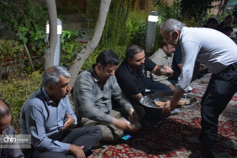 مراسم عزاداری و طبخ و توزیع آش نذری حضرت رقیه (س) در اداره کل میراث فرهنگی یزد