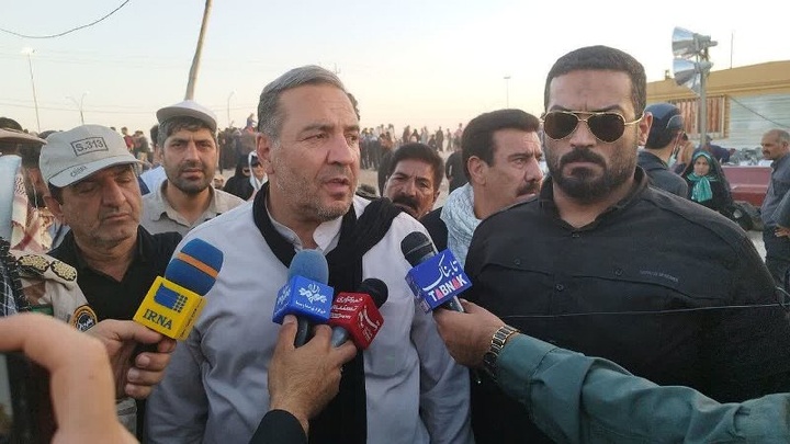 اتوبوس به تعداد کافی برای انتقال زوار از پایانه زرباطیه به نجف و کربلا فراهم است اتوبوس به تعداد کافی برای انتقال زوار از پایانه زرباطیه به نجف و کربلا فراهم است