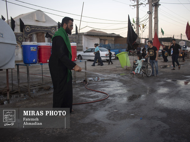 اعلام نشانی موکب‌های خوزستانی مستقر در عراق