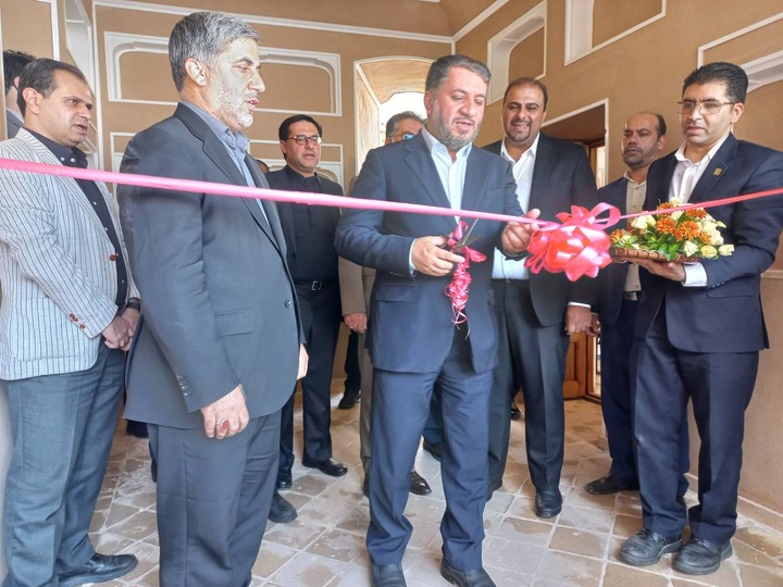 بهره‌برداری از یک هتل بوتیک در شهر یزد با حضور استاندار