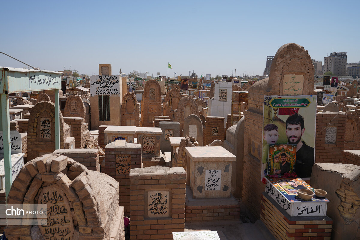این قبرستان پناهگاه سربازان شد/ قدمتی از دوران هود و صالح تا امروز