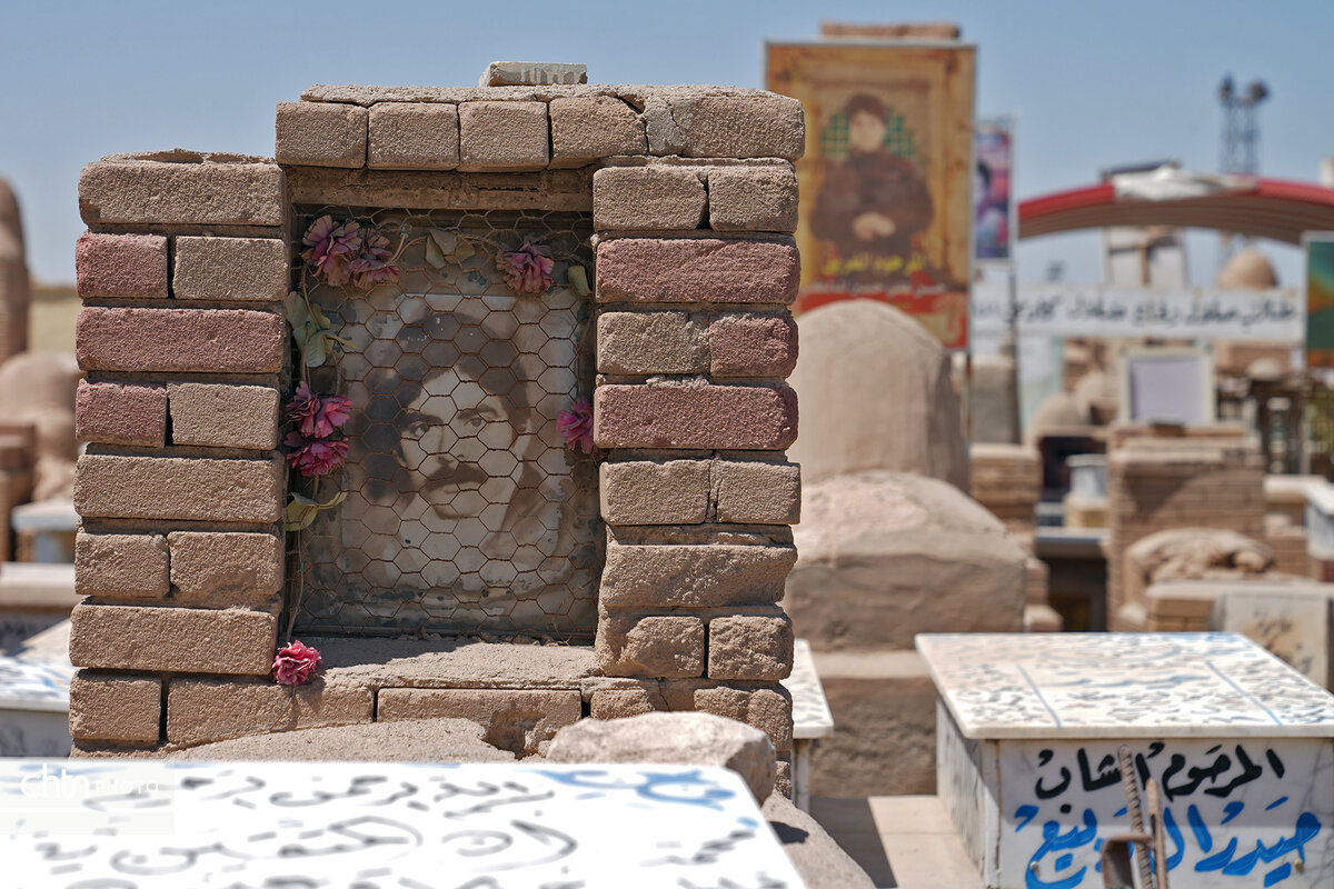 این قبرستان پناهگاه سربازان شد/ قدمتی از دوران هود و صالح تا امروز 