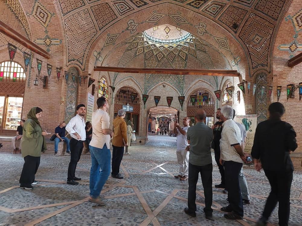 تور رسانه‌ای بازدید از آثار تاریخی قزوین برگزار شد