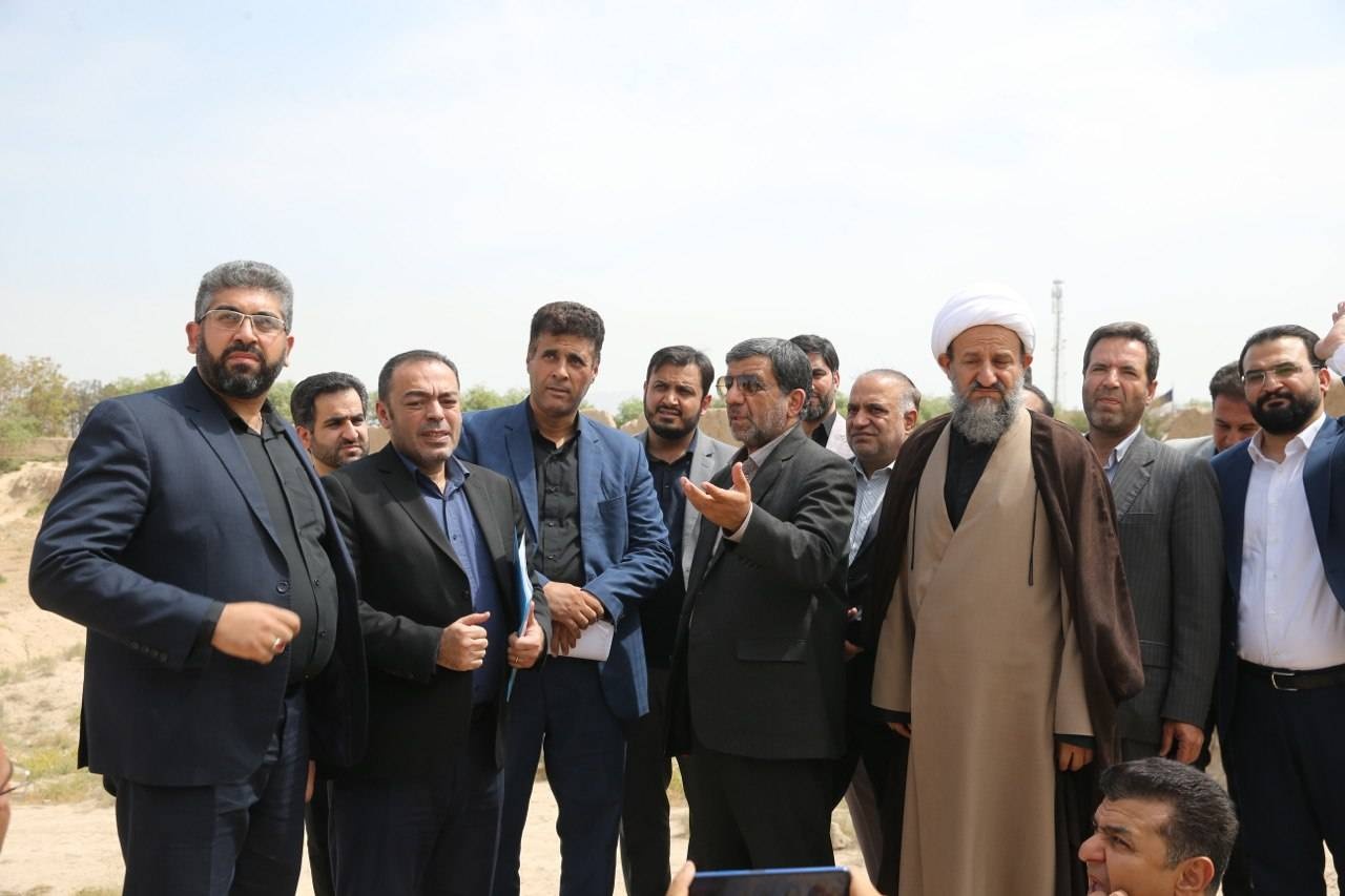 مهندس ضرغامی وارد قرچک شد