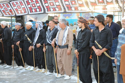 برگزاری مراسم سنتی و آیینی "چمر"  به مناسبت اربعین حسینی