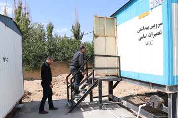 بازدید مدیرکل میراث‌فرهنگی استان مرکزی از خدمات‌رسانی به زائرین اربعین حسینی