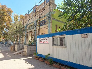 بنای تغییر داده شده در بیمارستان امام رضا(ع) مشهد ثبت‌شده در فهرست آثار ملی نبوده است