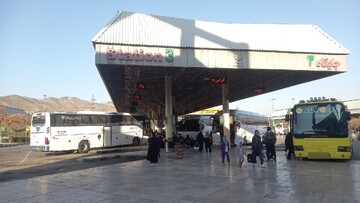 آماده‌باش پایانه‌های مسافربری شهرداری مشهد برای خدمت‌رسانی در دهه آخر صفر