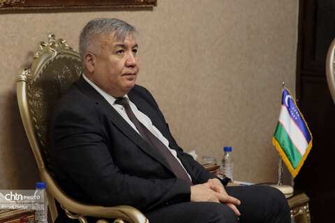 دیدار وزیر گردشگری و محیط زیست ازبکستان با مهندس ضرغامی