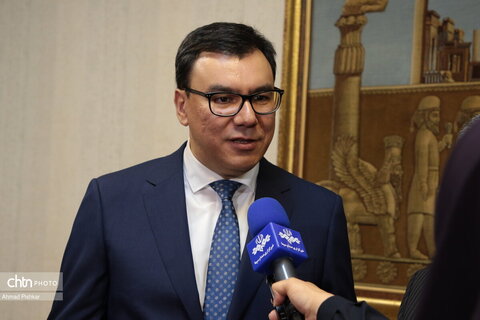 دیدار وزیر گردشگری و محیط زیست ازبکستان با مهندس ضرغامی