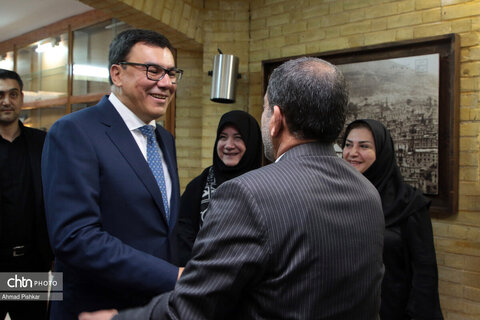 دیدار وزیر گردشگری و محیط زیست ازبکستان با مهندس ضرغامی