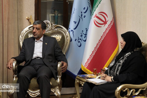 دیدار وزیر گردشگری و محیط زیست ازبکستان با مهندس ضرغامی