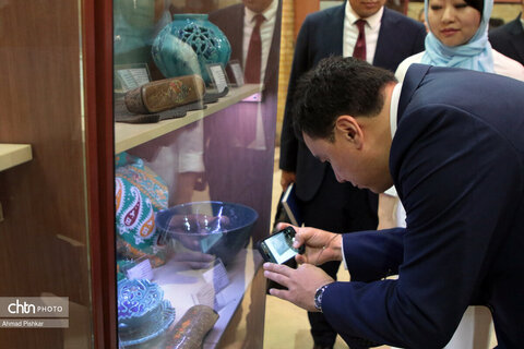 دیدار وزیر گردشگری و محیط زیست ازبکستان با مهندس ضرغامی