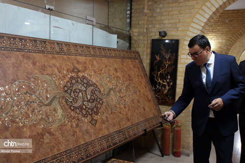 دیدار وزیر گردشگری و محیط زیست ازبکستان با مهندس ضرغامی