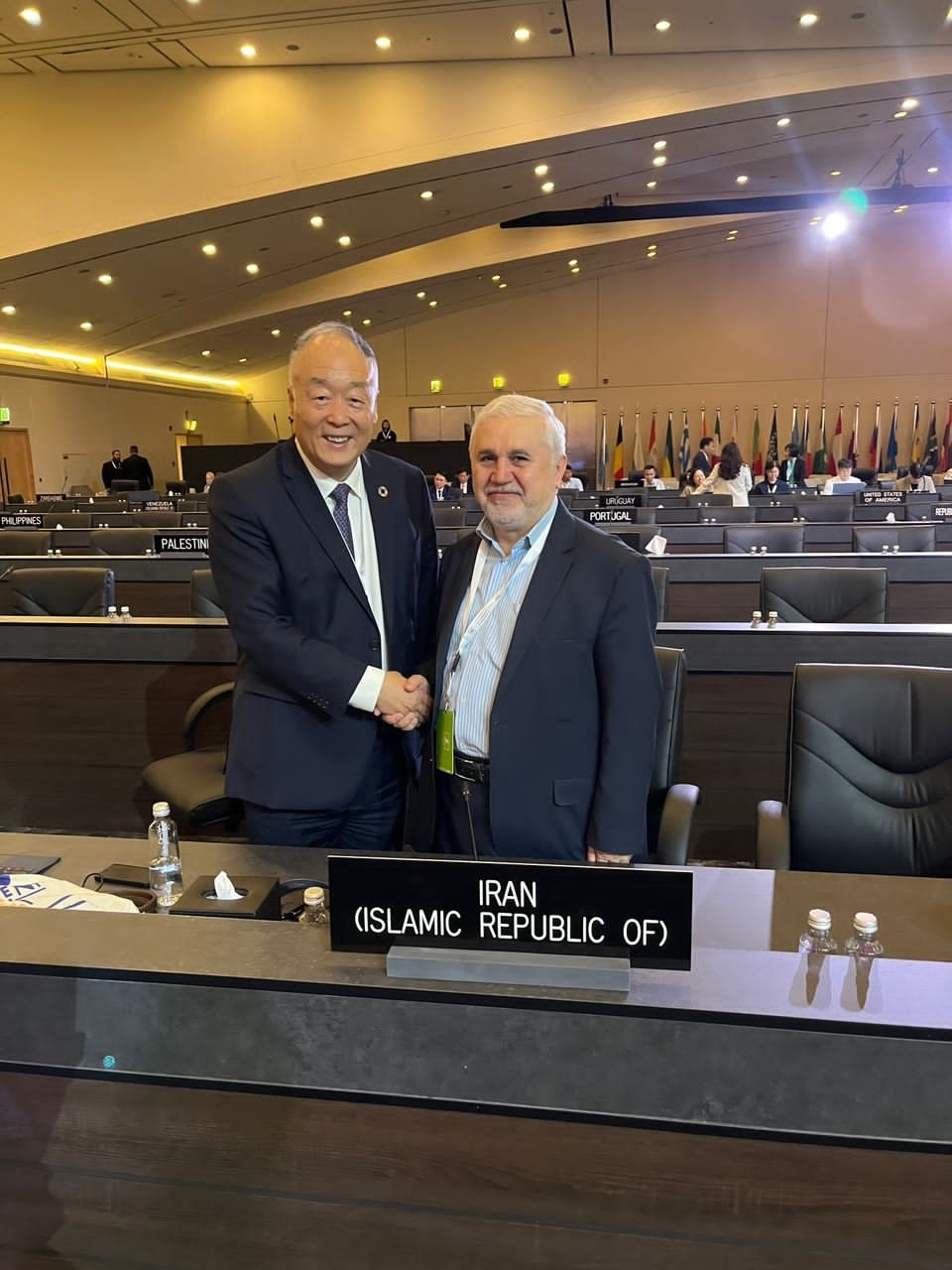 دیدار قائممقام وزیر میراثفرهنگی با سفرای کشورهای حاضر در کمیته میراثجهانی یونسکو