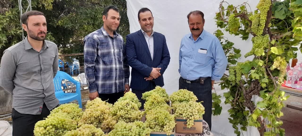 افتتاح پنجمین جشنواره انگور در شهرستان خنداب